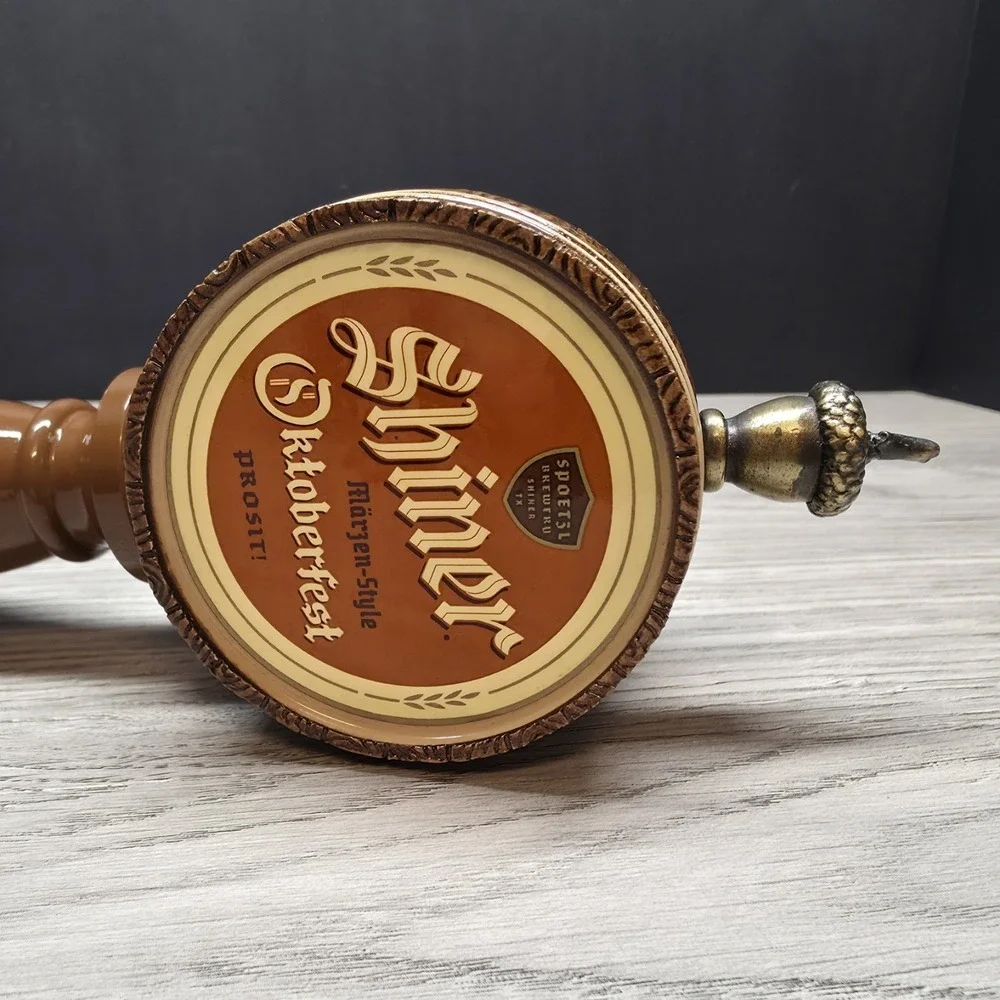 Shiner Oktoberfest Beer Marzen-Style Tap Handle - 12